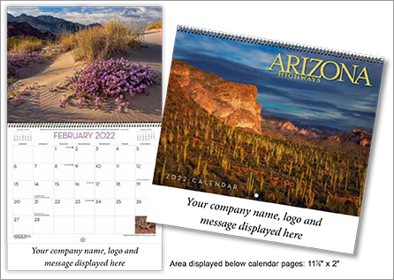 Order Imprinted Arizona Highways Calendars
