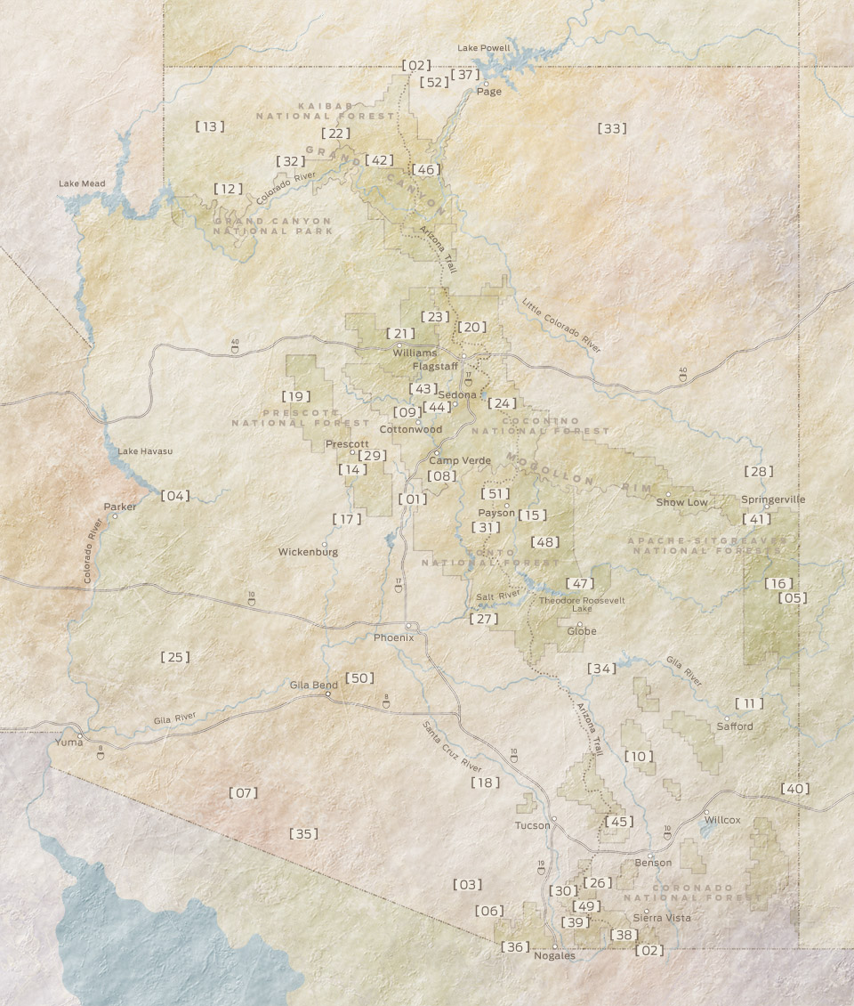 Arizona Public Lands Map