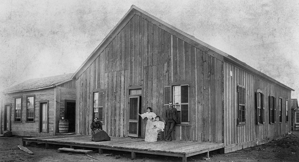 One of Pearce’s first boardinghouses is shown in the late 1800s. | Arizona Historical Society