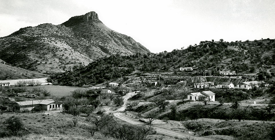 Ruby once was a thriving mining camp at the base of Montana Peak. | Arizona Historical Society