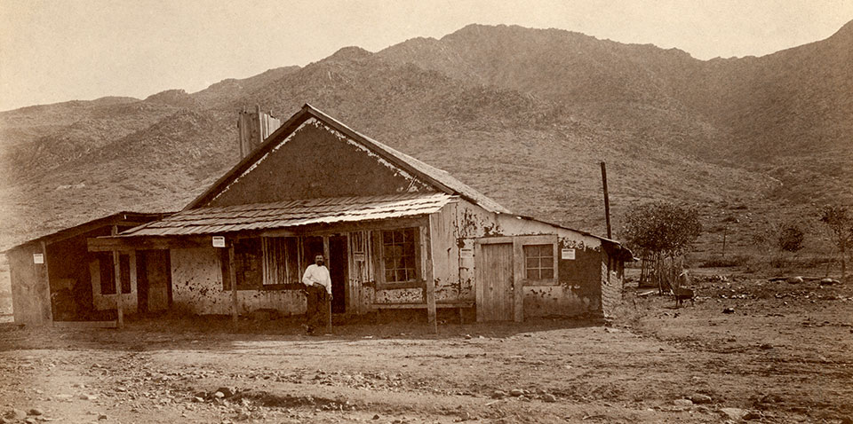 Stanton’s store is shown in an undated photograph. | Sharlot Hall Museum