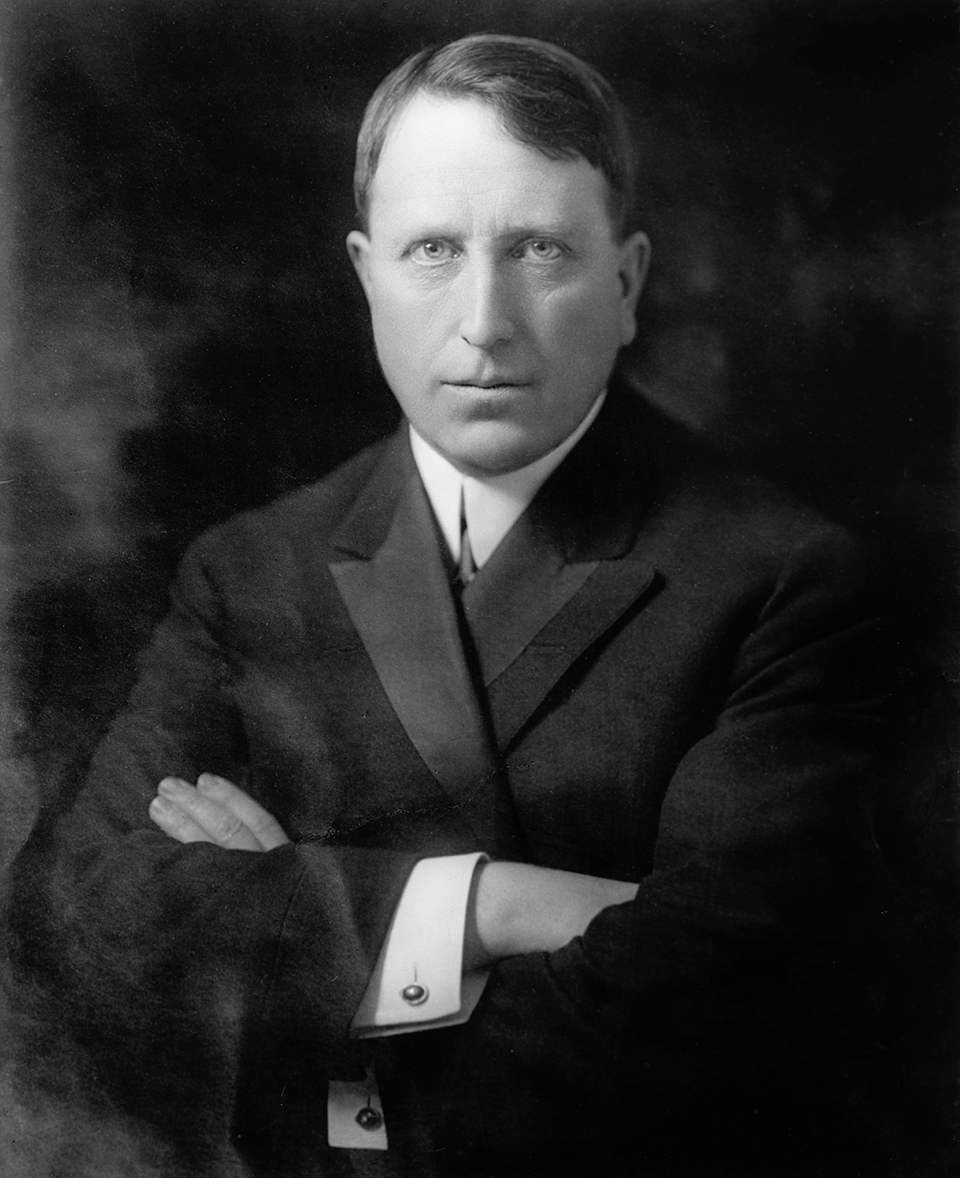 William Randolph Hearst, an imposing figure in  more ways than one, made an impression on many aspects  of American culture — including the Grand Canyon. | Library of Congress