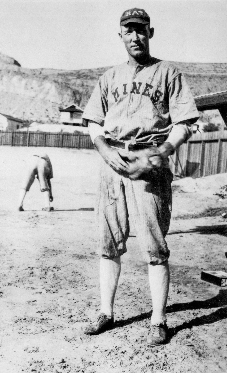 Delhi’s time in the Tri-Copper League (left) set him on the path to an impressive and profitable career in welding and shipbuilding. | Arizona Historical Society 