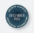 Archive Classics Logo: December 1935
