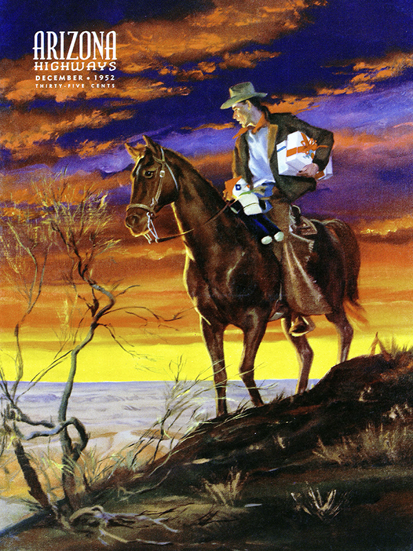 December 1952 cover of Arizona Highways