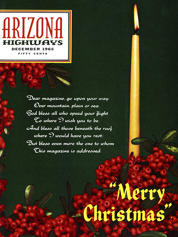 December 1965 cover of Arizona Highways