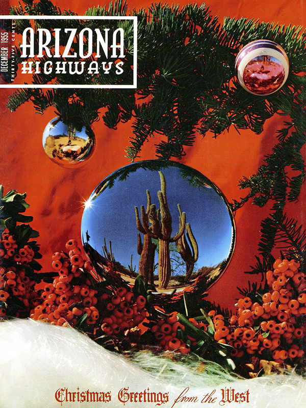 December 1955 cover of Arizona Highways