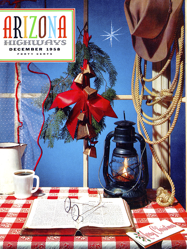 December 1958 cover of Arizona Highways