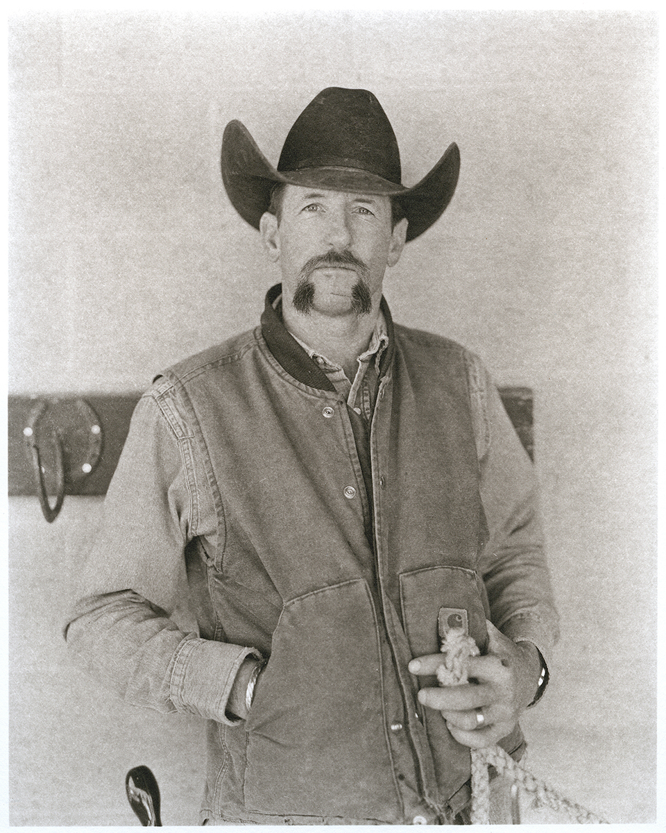 “Kenneth was photographed at the X Diamond Ranch. He shoes horses and works as a cowboy in Apache and Navajo counties.”