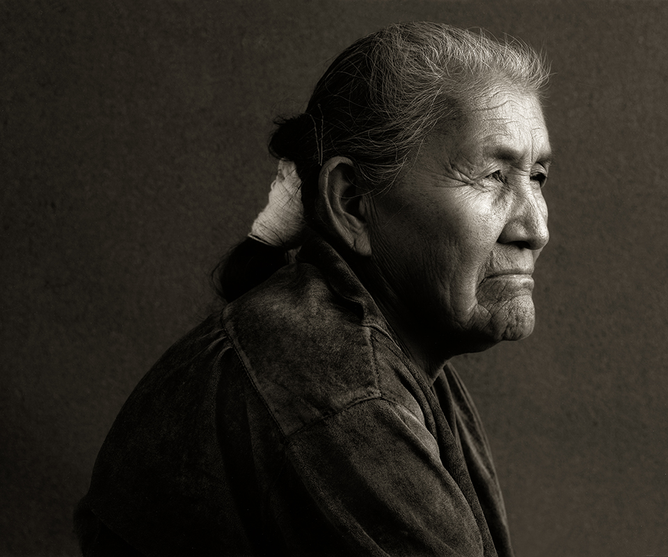 “Out of the 45,000 images I captured over two years, this is one of my favorites. It’s partly because her face tells such a great story. I had pre-visualized this image for more than a year before finding the right subject and opportunity. Capturing Lutie on film was like winning the lottery.”