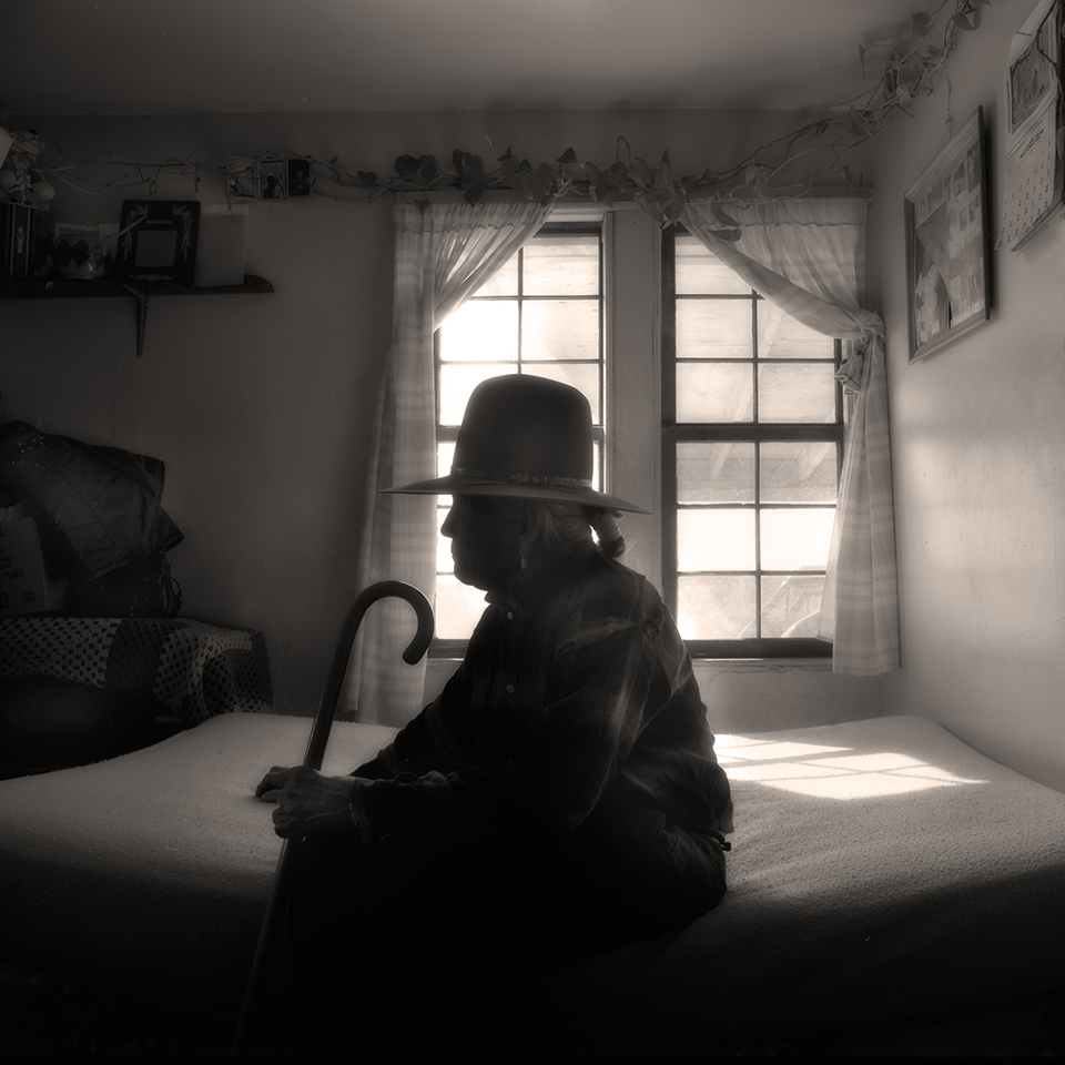 “He’s a retired medicine man. After I shot a few images with the strobes, I turned them off to try a silhouette approach. It was the right decision.”