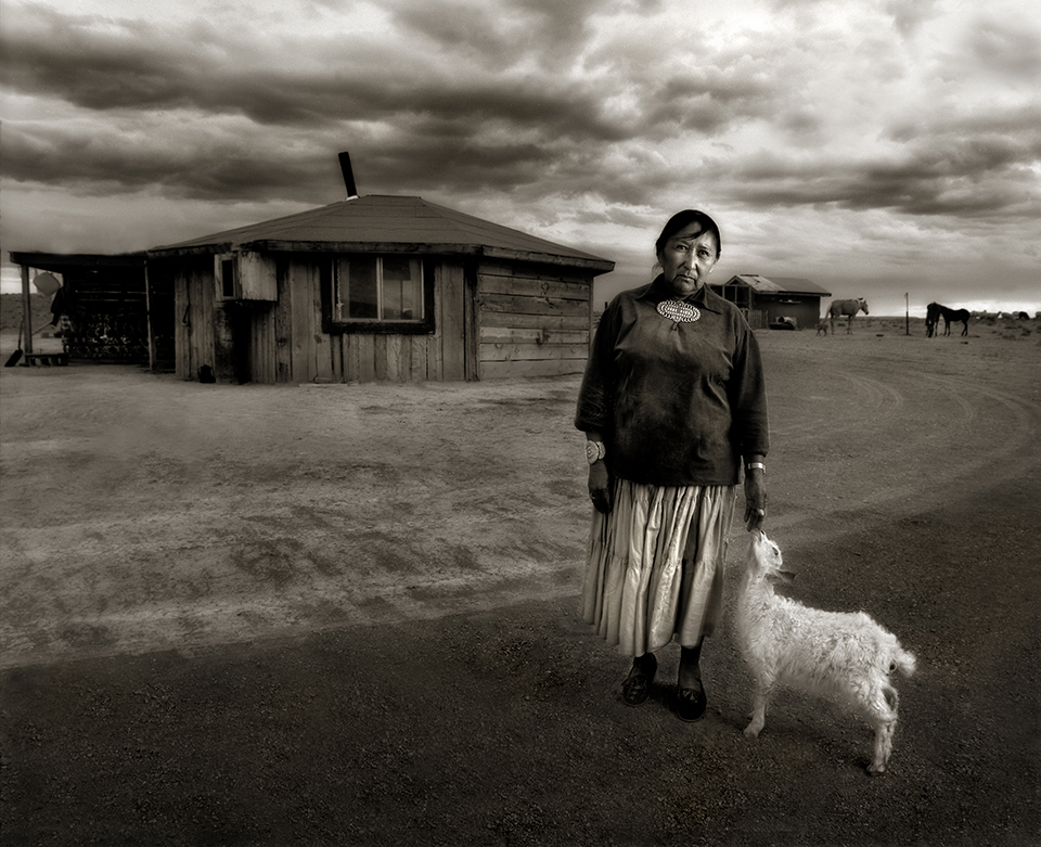 “Mary Ann’s goat kept following her around, and I was hoping I could capture that bond in a photograph. The day produced some great clouds, which helped to build drama in this image.”
