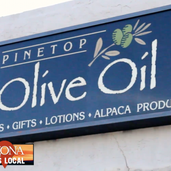 pinetop olive oil sign
